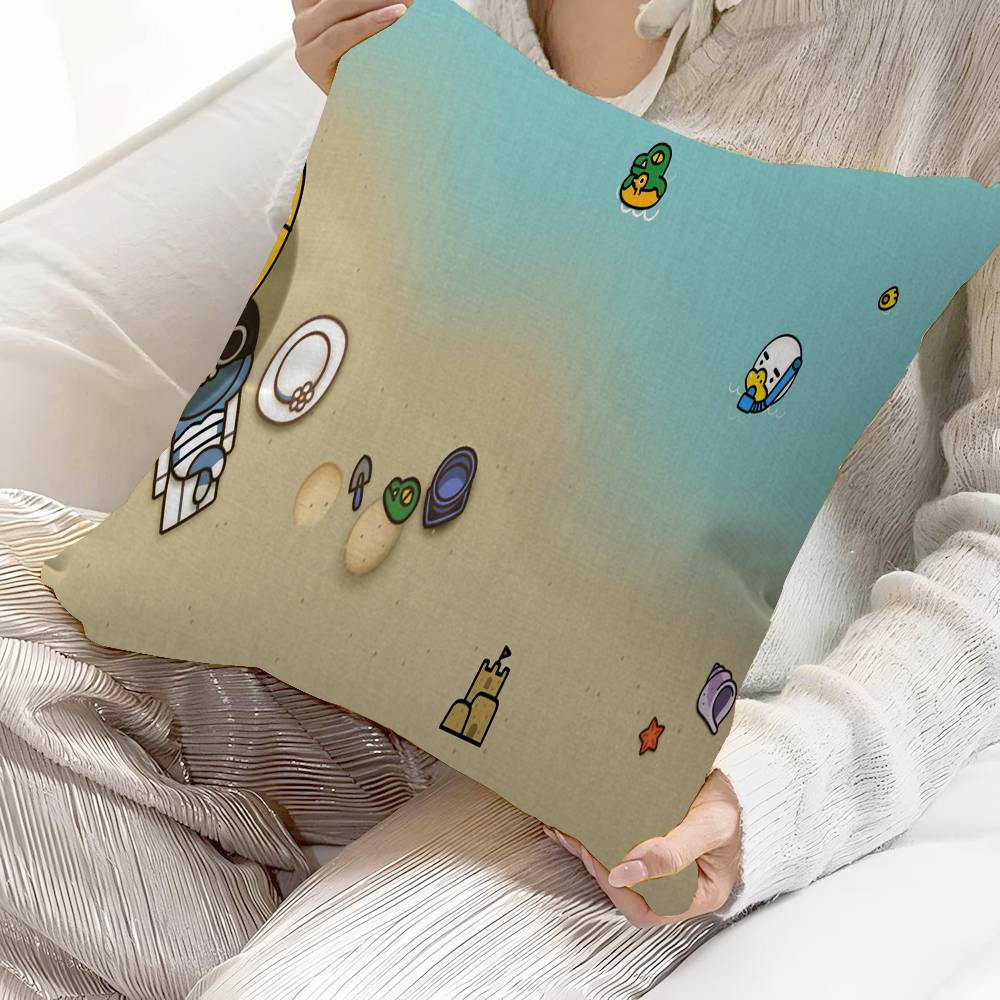 K-KAKAOS FRIENDS Pillowcases Home Bedding Decorative Pillow Cover Wedding Super Soft Pillow Case