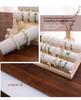 Solid Wood Bracelet, Bangle, Watch, Hair Tie, Beads, Jewelry, and Necklace Display Stand