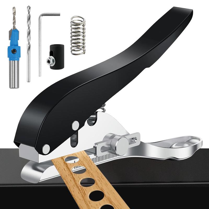Handheld Cross-Border Sealing Strip Puncher - Flat Angle Woodworking Pliers with Metal Handle
