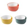 Kitchen Double Layer Drain Basket Rotatable Rice Washing Storage Fruits Sink Cleaning Colander Filter Drainer Gadgets