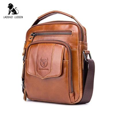 Bolso mensajero de cuero PU para hombre
