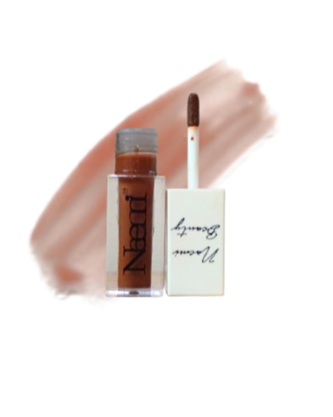 

NAEMI BEAUTY Lip Gloss for Women | Hydrating & High Shine | Lightweight | Non-Sticky (Mousse Brown)