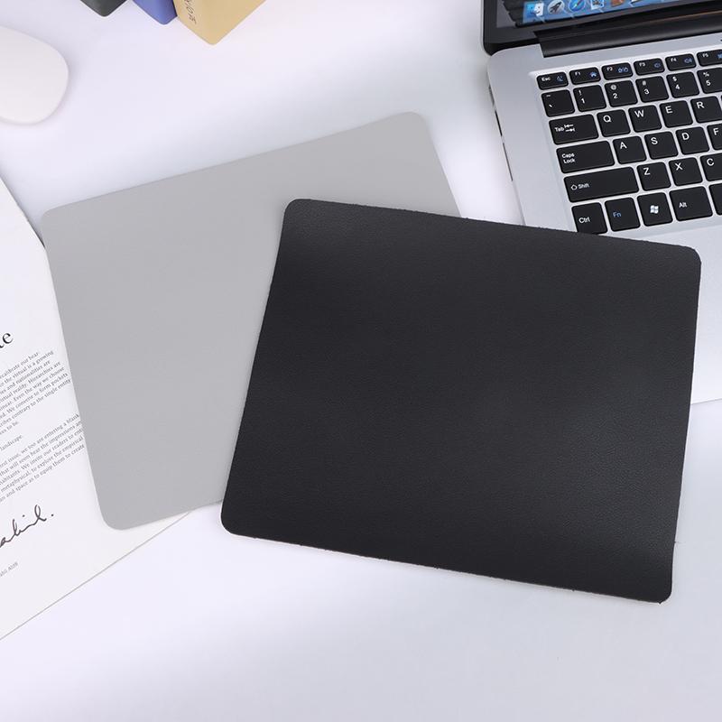 PU-Mauspads Rutschfestes Gaming-Schreibtisch-Leder-Mauspads Wasserdichte Kratzfeste Matte Kissen für PC Laptop Schreibtisch