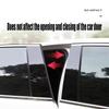 BZY5  For Dodge Chrysler Nitro 2007-2013 6PCS Covers Center Film Column B C Pillar Posts Sticker Car Accessories