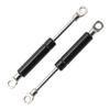 Motoforti Universal Lift Support Strut Gas Spring 6"/150mm 55Ib/245N/25kg Metal Black 2pcs