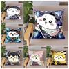 Cute D-Demon-S-Slayer Kawaii Pillow Case Home Decor Throw For Sofa Bed Car Room Decor Gift Idea