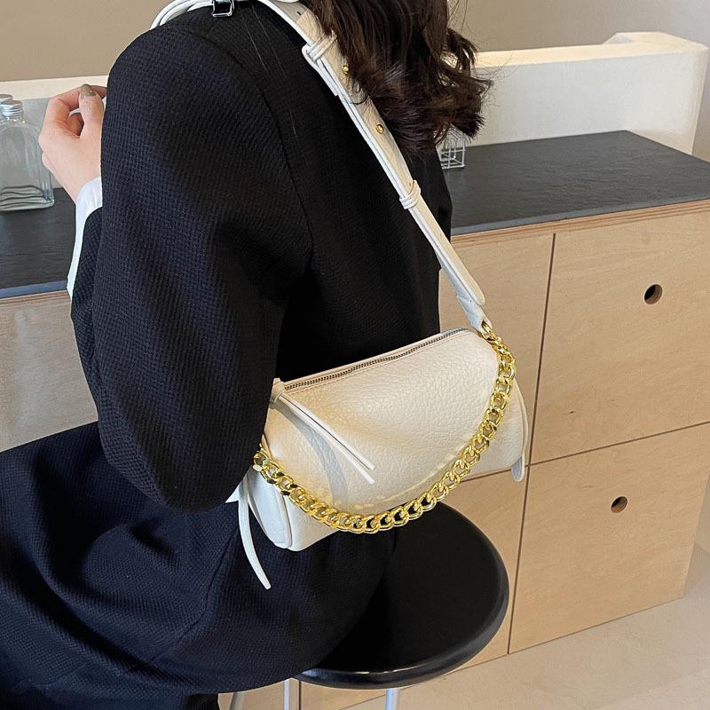 

Текстурная сумка для женщин, новая простая сумка-ведро, универсальная сумка Boston, корейская версия, повседневная сумка через плечо