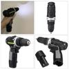 AC 100-240V 0-550r/min 0-1350r/min Cordless drill Double Speed Adjustment LED lighting 1/2Pcs Large capacity battery 35Nm 15-speed torque adjustment