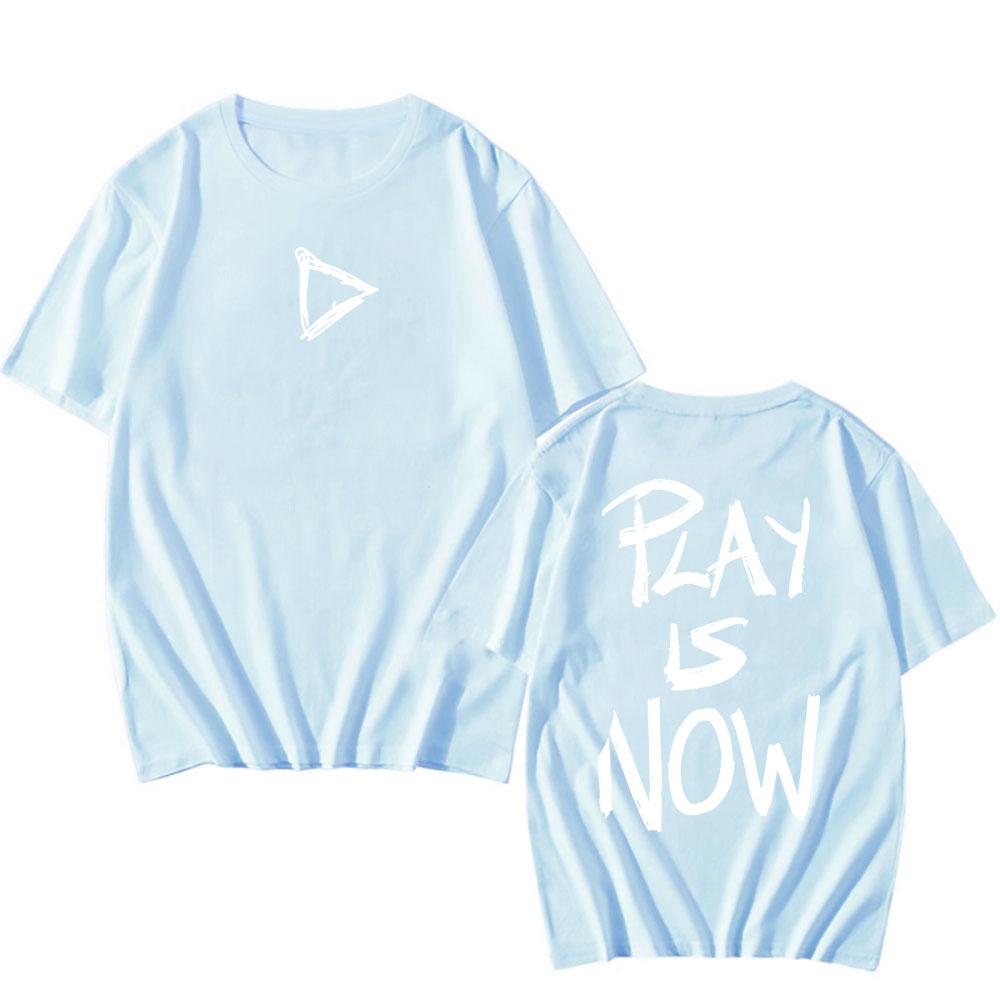 Ed Sheeran Play Is Now Tshirts Short Sleeve Cotton Fashion T-shirt Casual Men Women Loose Tee-shirt Streetwear Unisex Print Tees