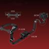 Sex Bondage Set Handcuffs + Footcuffs + Gag SM BDSM Dog Bones Silicone Gag Balls Drooling Sex Furniture Couple Play Toys Cosplay