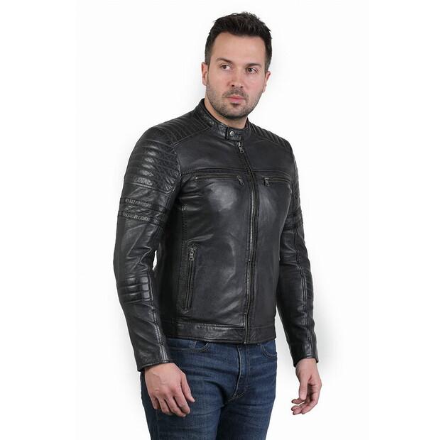 Куртка кожаная David Ryan RON EU XL