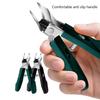 Large Opening Nail Clipper With Slanted Tip High-End Original Anti Splash Single Armor Groove Nail Clipper Thick Toenail Pliers