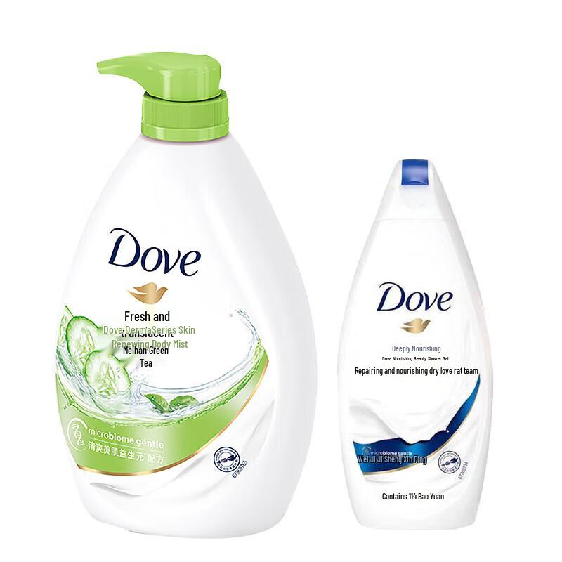 

Dove Fresh & Deep Nourishing Body Wash Duo Set