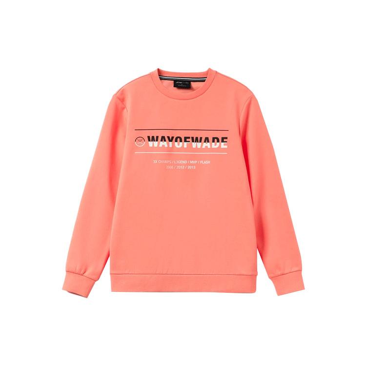 Свитшот Li Ning Wade Collection Мужской Пустынный Розовый AWDR437-4 L
