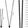 Adjustable Length Golf Puting Tool Golf Putter Trainer Armpits Postures Fixing Rod Putting Postures Corrector Enduring