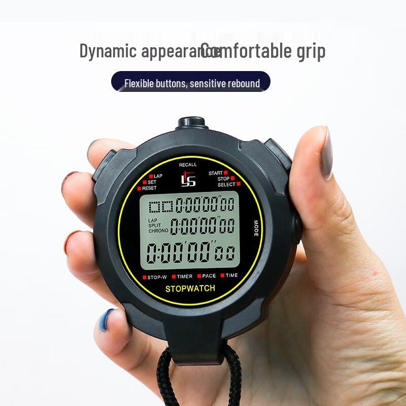 Luoweini Multi-function Sports Referee Digital Stopwatch Timer