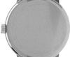 TIMEX Easy Reader Date Full Size Leather Strap Timex Easy Reader Watch Watch, Black/Silver Tone/Black, 43mm, Men's