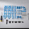 Aluminum RC Car Replacement Parts Set Rigid 1:16 Scale Metal Kit
