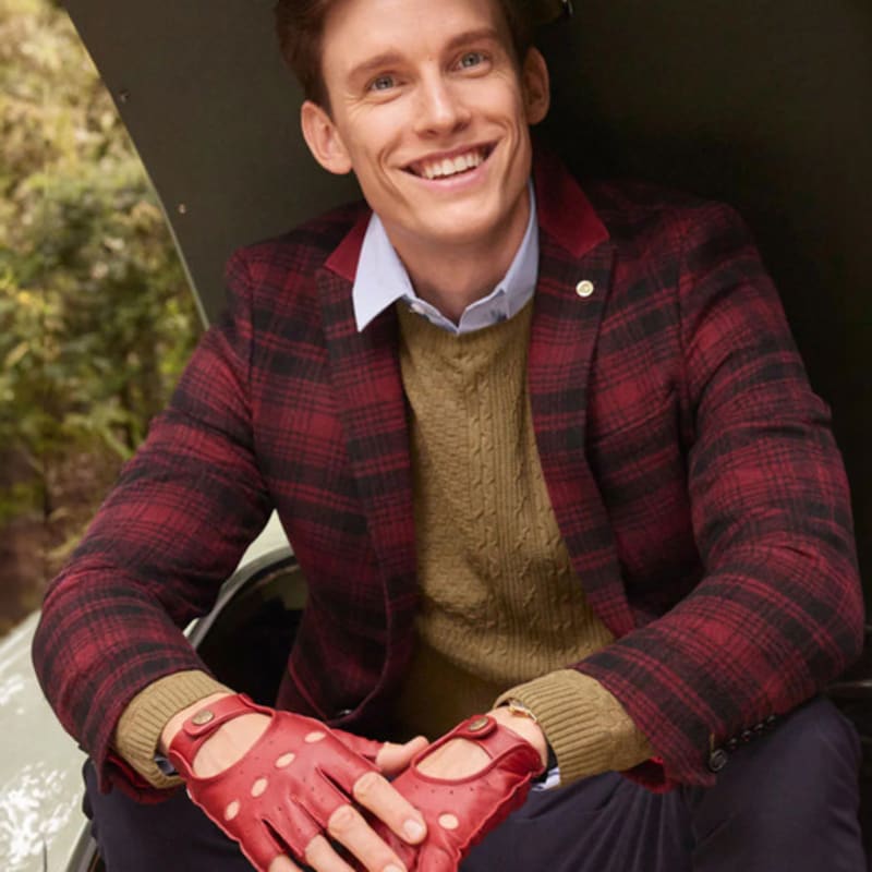 DENTS Snetterton Driving Gloves - Green