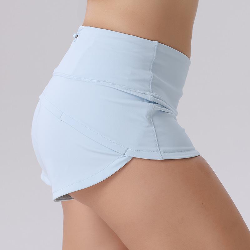 Women's Summer 2.5'' High Waist Yoga Shorts - Slimming, Loose Fit, Breathable & Silky for Fitness