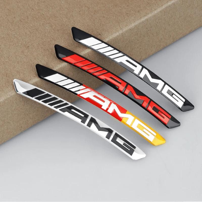 4pcs AMG Emblem Car Wheel Sticker Rims Cover Decal Accessories For  Mercedes Benz Brabus Smart Maybach W204 GLC CLA W205 W203