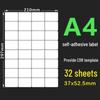 A4 Self-Adhesive Label Paper