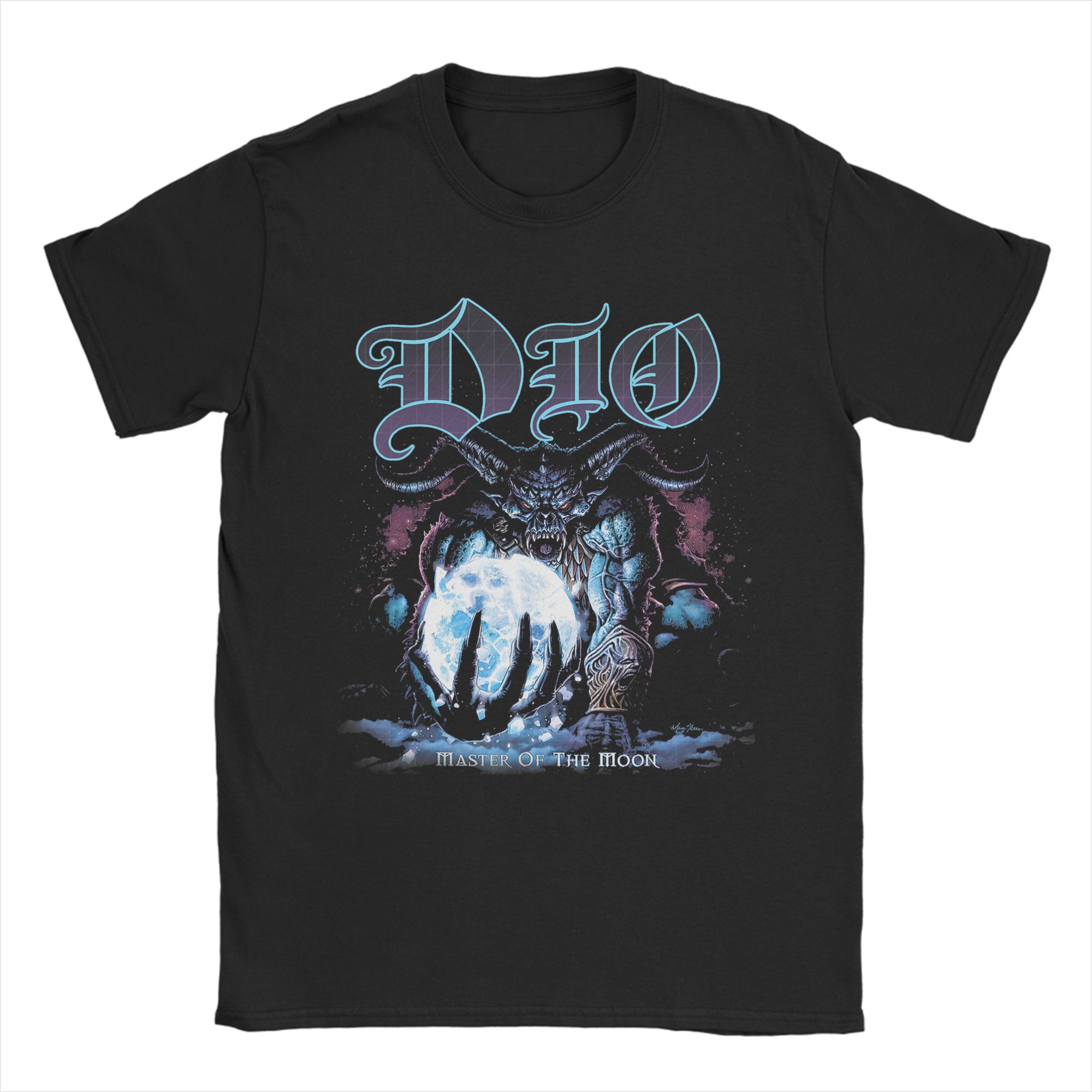 

DIO Stand Up TShirt Summer Pure Cotton TShirts For Men Harajuku Loose Tee Shirt Short Sleeve Streetwear Tops S