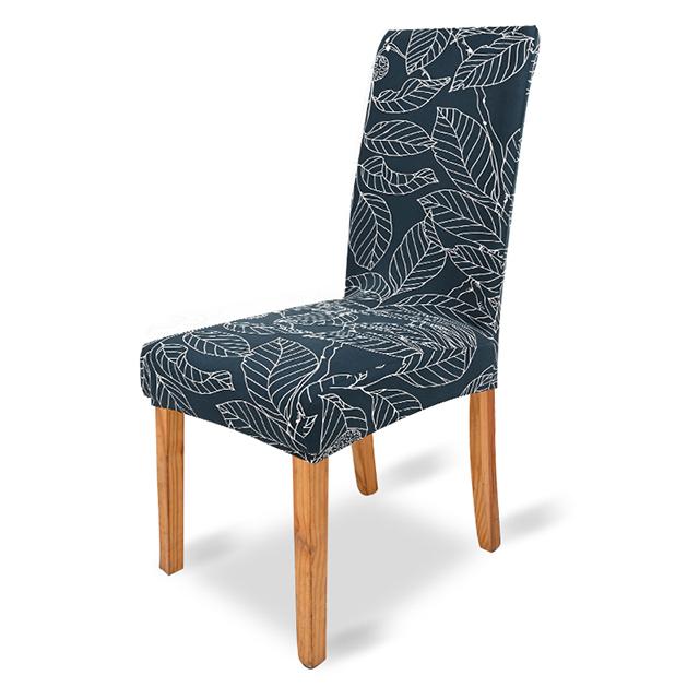 1pcs Elastic Floral Print Chair Covers Breathable Dining Chair Slipcover Soft Dinning Chair Protector Banquet Hotel Dining Room