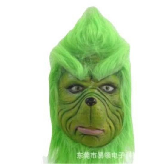 Christmas masks The Grinch Christmas mask Red Monster Costume Role Play Funny