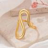 High-End Geometric Asymmetrical Retro Fashion Ring