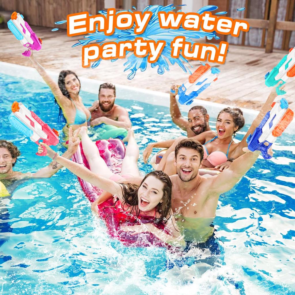 530cc Water Gun Toys for Kids Adult Squirt Blasters Super WaterGun Soaker with Long Range for Summer Outdoor Swimming Pool Beach