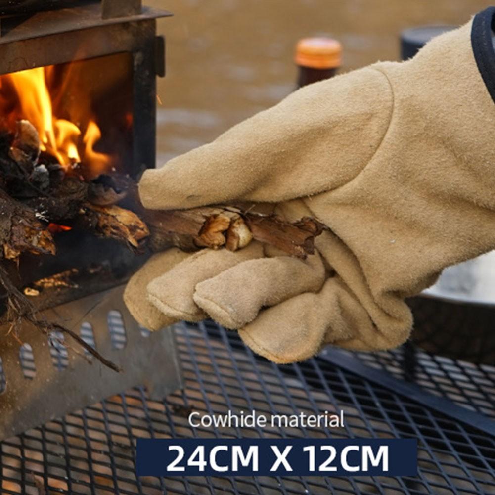 Comfortable To Wear BBQ Gloves Outdoor Cooking Gloves Hand Washable