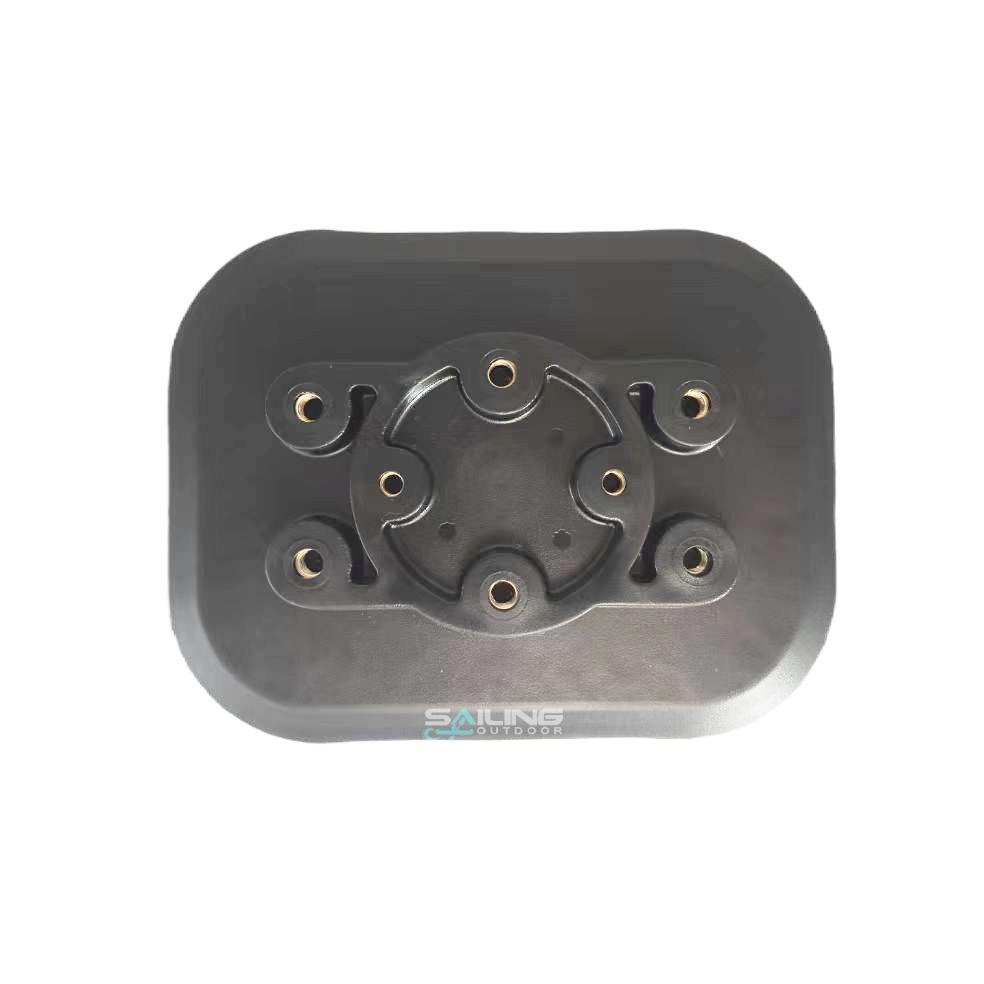 Anti-Slip PVC Expansion Base Pad 15x11.5cm for Inflatable Boat Paddle Board