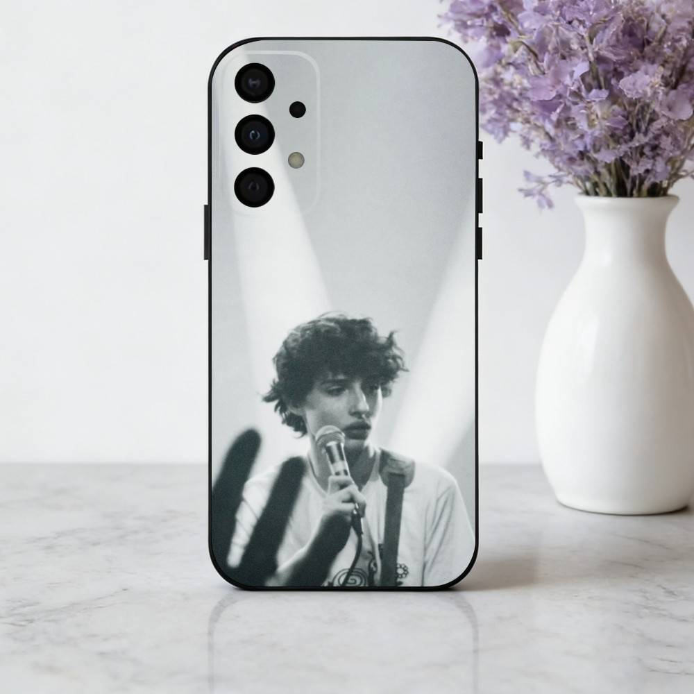 R-Rock M-Music Icon Finn W-Wolfhard Phone Case For Samsung Galaxy A73,A72,A71,A70,A53,A52,A51,Soft Silicone Black Cover