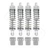 4Pcs  Metal Hydraulic Shock Absorber Oil Damper for WPL C14 C24 C34 C44 MN Model D90 D91 99 99S Hs 18311 18312 RC Car
