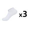 3 Pairs/Lot Men's Cotton Breathable Socks Sports Socks Slash Mesh Casual Athletic Cut Short Summer Thin Short Ankle Sock