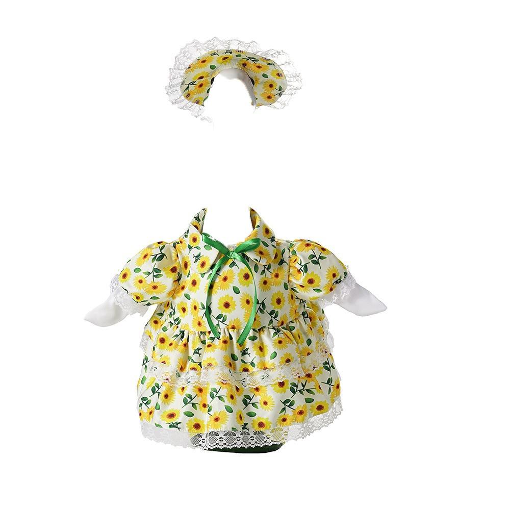 Country Style Porch Goose Clothes Removable Clothing Porch Goose Dress  Home Decorative