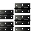 10Pcs Metal Hinges Closing Hinge Decor Connectors Hardware for Home, Furniture, Cupboard, Dollhouse,