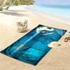Uruguayan Football Association Print Beach Towel, Large Soft Quick Dry Towel for Beach Camping Swimming