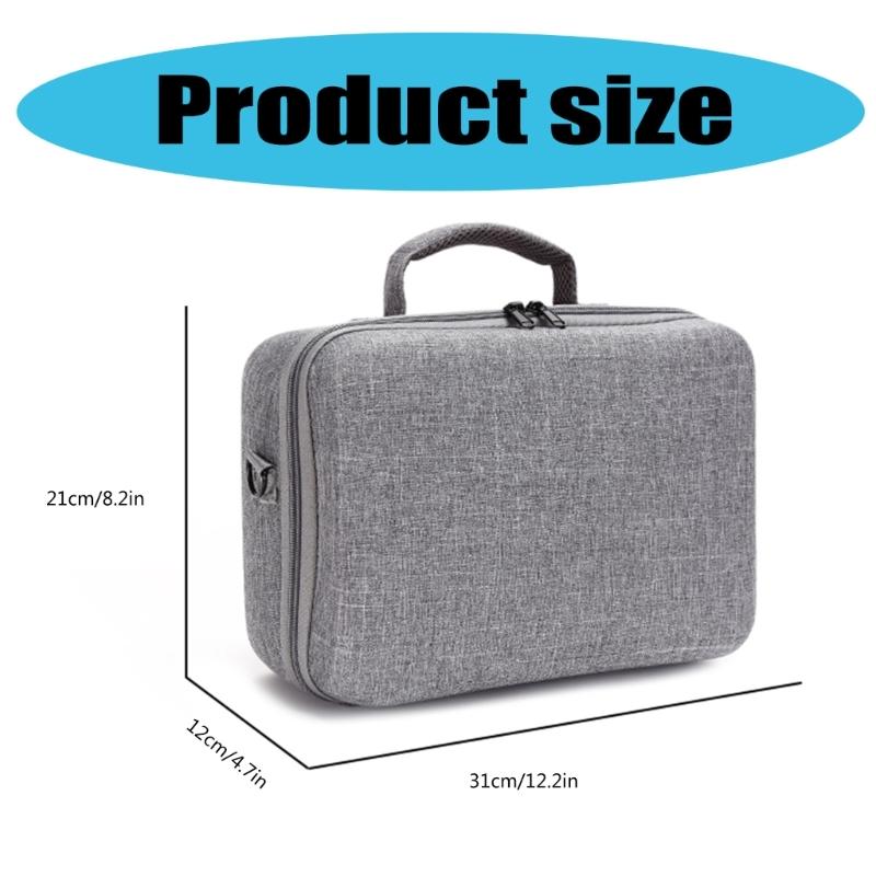 Travel Case for Fly More Combos, Water Resistant PU Shoulder Bag with Easy Carry Handle