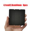 Rubber Pads For Chair Leg Furniture Anti Slip Mat Bumper Damper Self Adhesive Table Feet Protector Floor Protector Pads Hardware