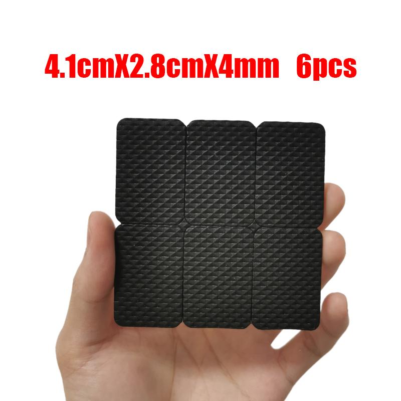 Rubber Pads For Chair Leg Furniture Anti Slip Mat Bumper Damper Self Adhesive Table Feet Protector Floor Protector Pads Hardware