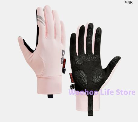 Touch Screen Cycling Gloves Gel Padded Full Finger Winter Warm Anti Slip for Men Women MTB Road Bike Riding Racing Bicycle Glove