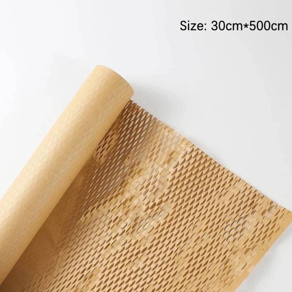 Eco-Friendly Honeycomb Paper Protective Hollow Honeycomb Cushioning Wrap Irregular Shockproof Anti-Shock Paper Floral Bouquet