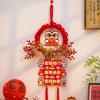 Flocking Spring Festival Fu Character Pendant  Home Living Room Decor