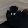 Su Bei Xian Xin Heart-Shaped Seashell Tassel Earrings - Luxurious French Elegance for a Chic Look