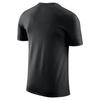 Nike X NBA Collaboration New York Knicks 2024-25 Season Crew Neck Comfortable Pullover Letter Short Sleeve T-Shirt Unisex Tops Black HF1430-010