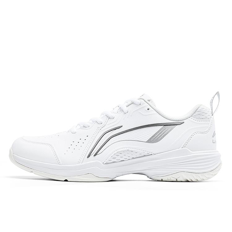 

LiNing Flying Eagle Slip Resistant, Abrasion Resistant, Breathable Low top Badminton Shoes Unisex White 40