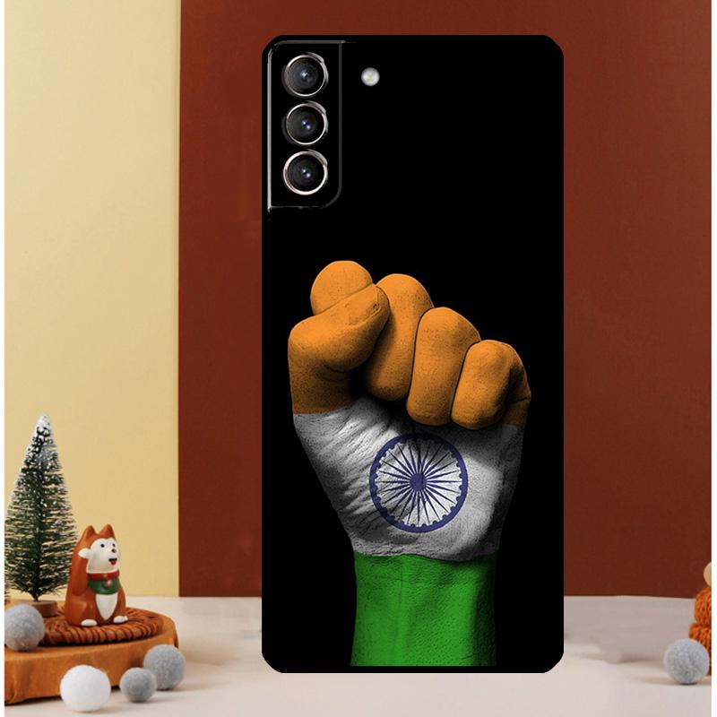 India Indian Flag Case For Samsung Galaxy S23 Ultra S24 S22 Note 20 Ultra 10 Plus S8 S9 S10 S20 S21 FE Cover