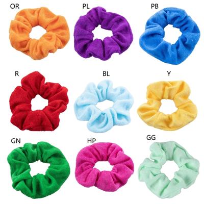Ponytail Holder Hair Towel Scrunchies Microfiber Hair Tie Hair Drying Scrunchies